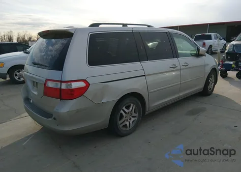 2006 Honda Odyssey Ex-L from USA, damaged, VIN 5FNRL387X6B439301
